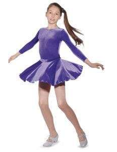 Velour Circular Skirt